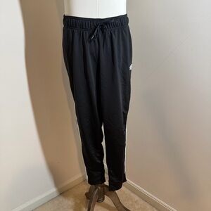 Adidas Essentials Womens 3 Stripe Slim Tapered-SZ 2X-Black Plus Size Track Pants